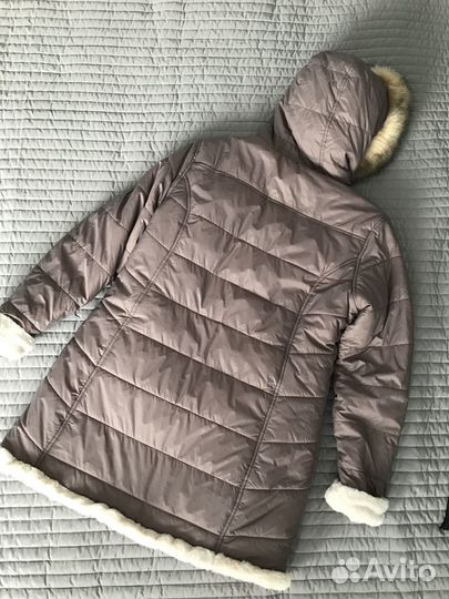 Брендовая куртка зимняя женская L48 новая