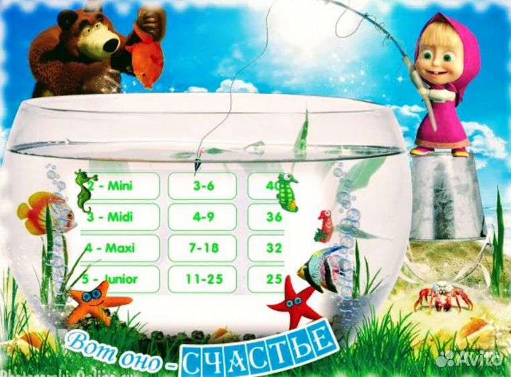 Подгузники Giggles Premium новые 2 3 4