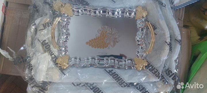 Набор храмированных подносов kaiserhoff