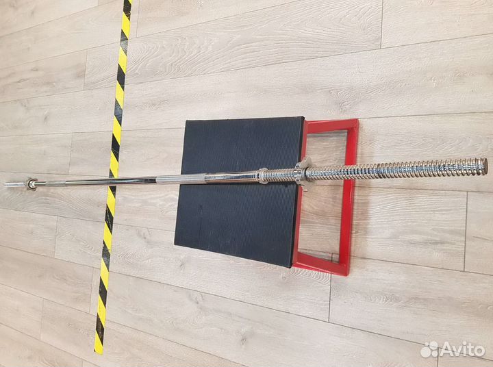 Гриф д. 25 мм для штанги 2.1 м вес 8 кг