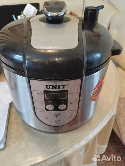 Мультиварка скороварка unit с функцией копчения