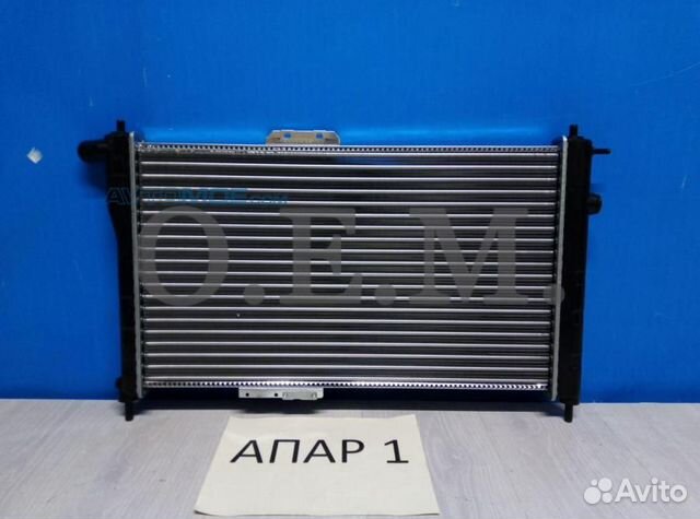 Радиатор охлаждения Daewoo Nexia (96-16) MT 341651