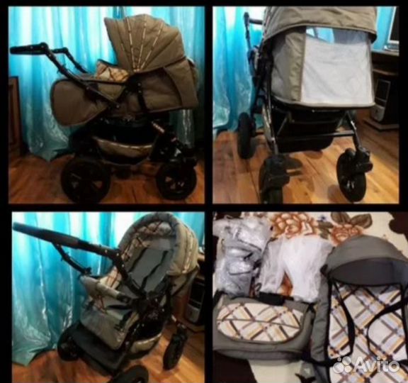 Коляска трансформер 2 в 1 бу