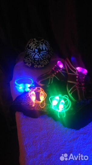 Светящиеся шнурки - Хэлуин