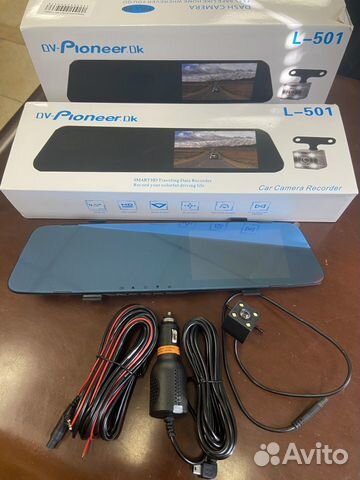 Зеркало видеорегистратор 2 камеры Pioneer L-501