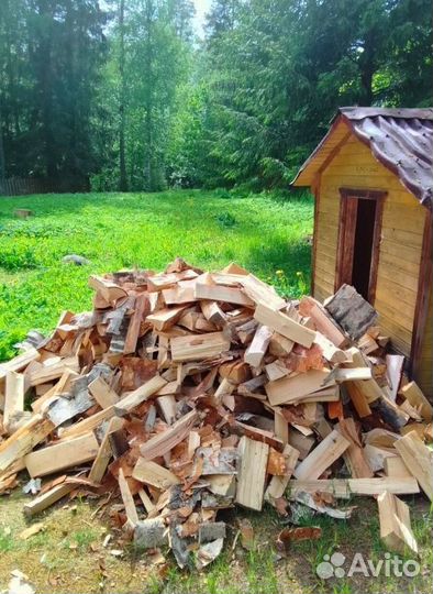 Дрова колотые Ольха