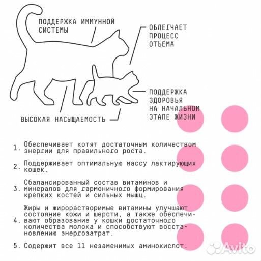 Сухой корм для щенков и котят, разные фирмы, доста