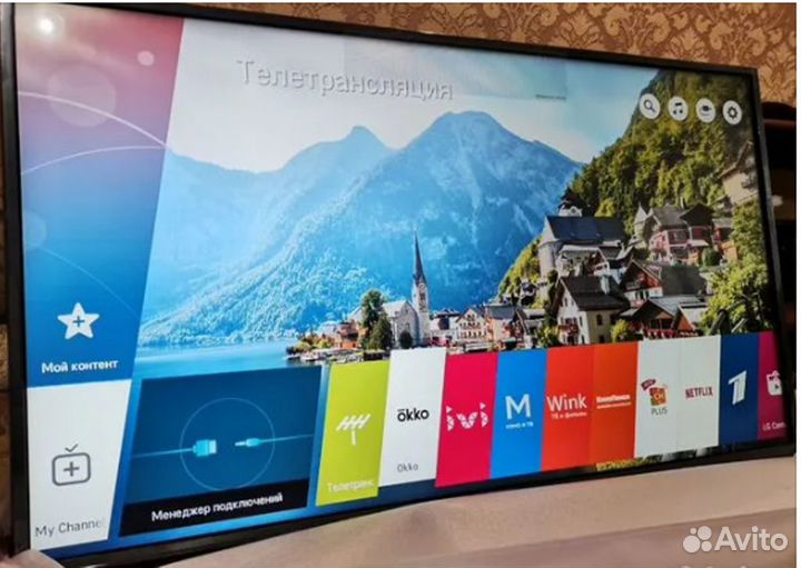 Wi-Fi SMART Телевизор LG 43UH671V 4K Ultra HD