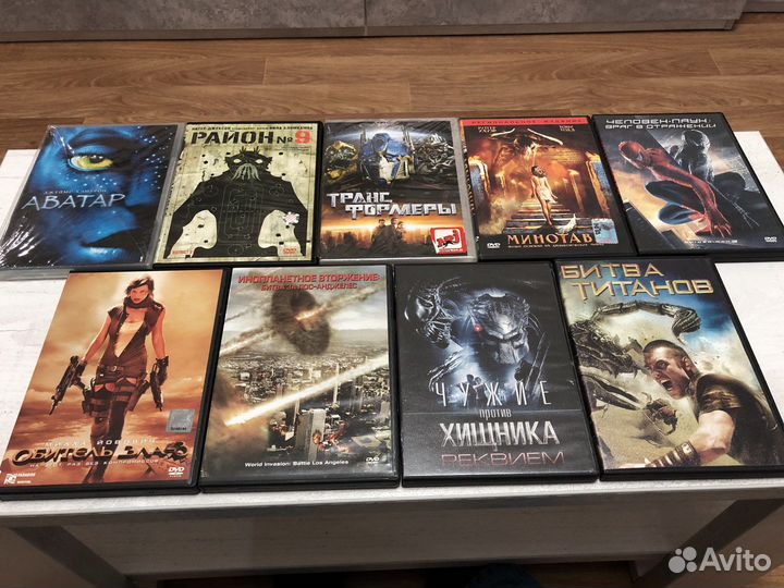 DVD диски, лицензия (9 шт.)