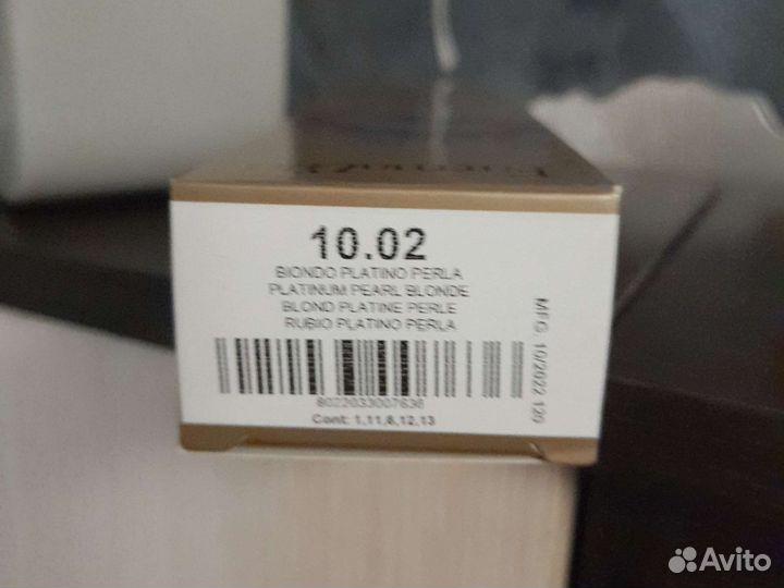 Краска для волос.Блонд- платина.Италия