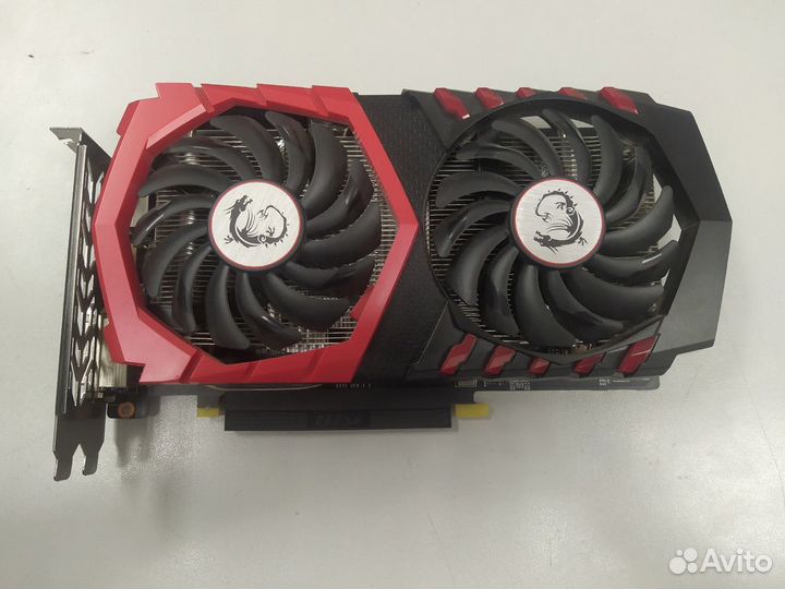 Видеокарта MSI GTX 1050 Ti Gaming X 4Gb