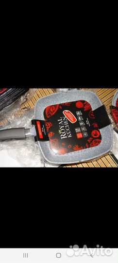 Сковорода-гриль и сковорода с крышкой