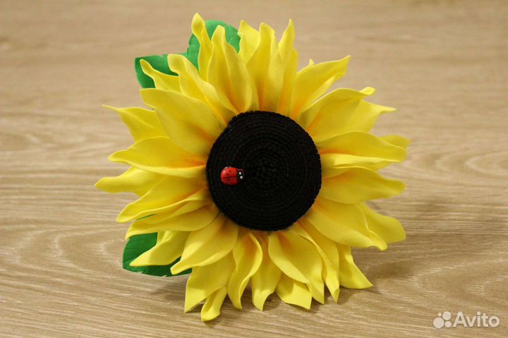 Капуста, подсолнух морковка ободок заколка брошь
