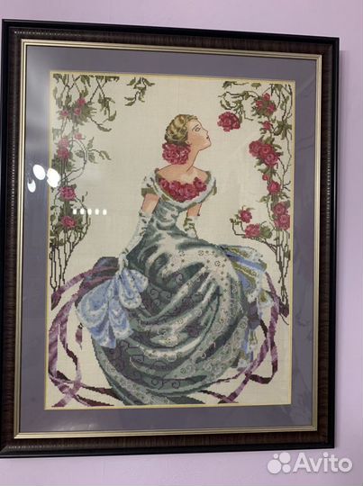 Картина вышитая крестом