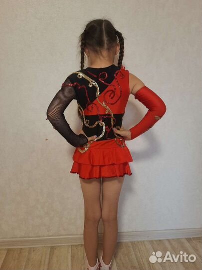 Костюм для фигурного катания 128 134