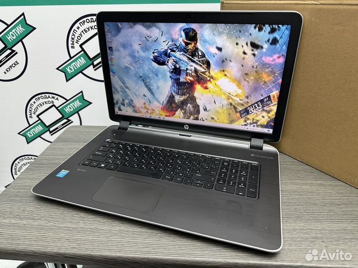 Огромный игровой HP core i7 8G Geforce 840 SSD256