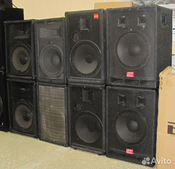 Колонки Pro 300-3200W Акустика D12-15