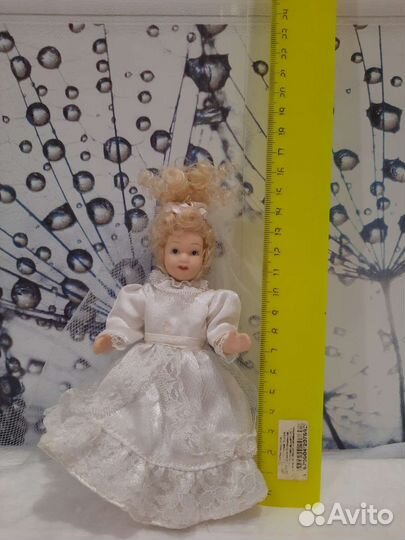 Кукла невеста коллекционная антикварная