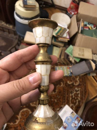 Пепельница,подсвечник индия