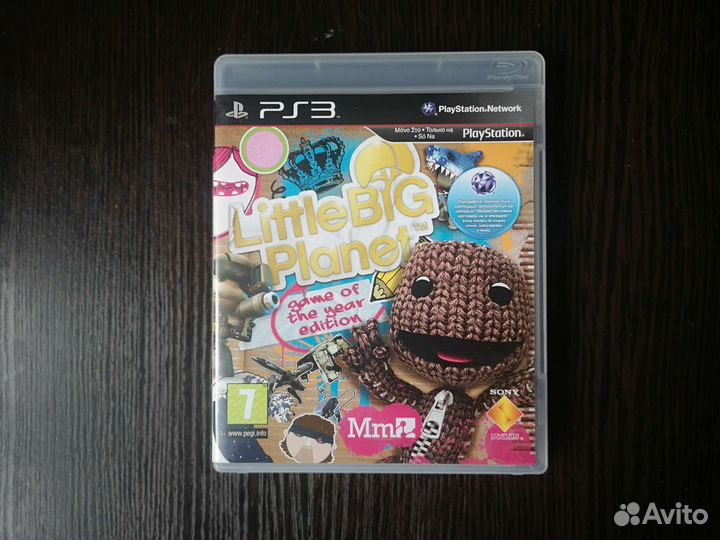 Диск для приставки PS3 Little Big Planet