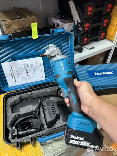 Болгарка аккумуляторная makita 26V