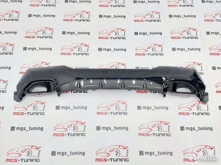 Диффузор+ насадки G22 440 M-Performance под карбон