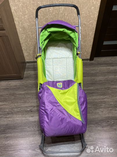 Санки коляска ника