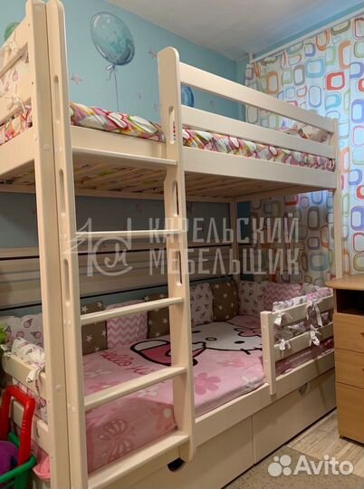 Кровать двухъярусная