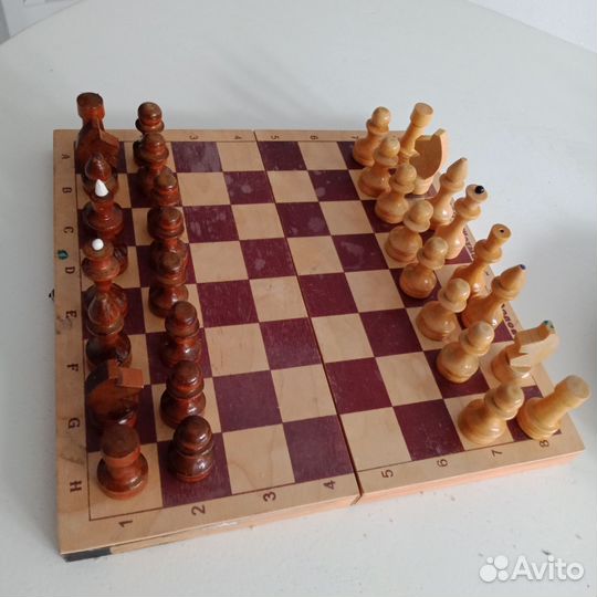 Шахматы деревянные