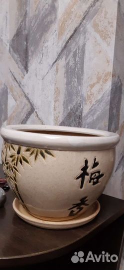 Горшок для цветов керамика