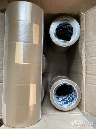 Скотч прозрачный, коричневый Unibob 600