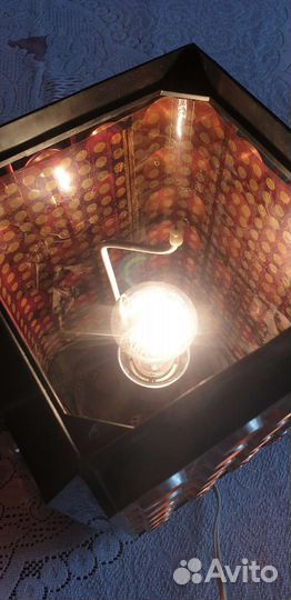 Светильник крутящийся СССР винтаж, раритет