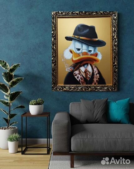 Продам картину Скрудж Макдак