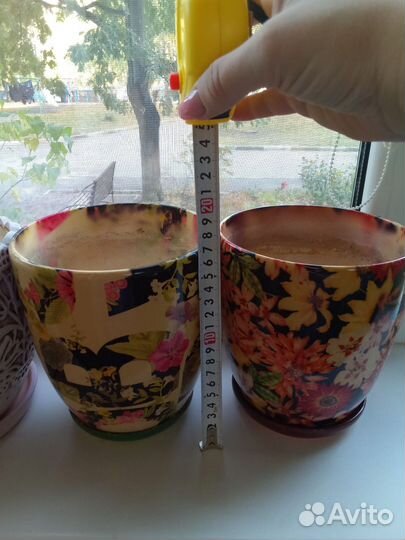 Керамические горшки