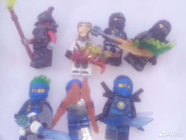 Lego ниндзяго минифигурки