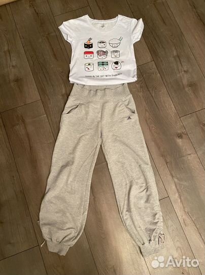 Спортивная одежда пакетом, пакет вещей