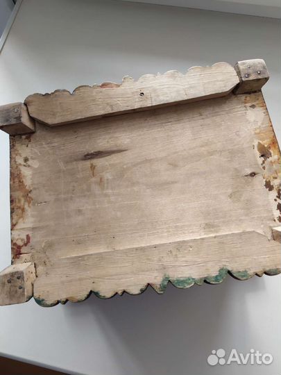 Деревянная шкатулка резная ручной работы