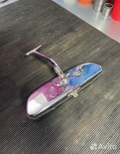 Зеркало Хром заднего вида салонное Волга газ-21