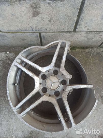 Литые диски R16 на mercedes