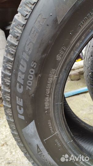 Bridgestone Ice Cruiser 7000S 195/65 R15 91T