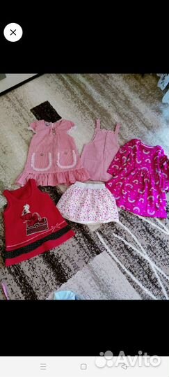Детские вещи пакетом для девочек