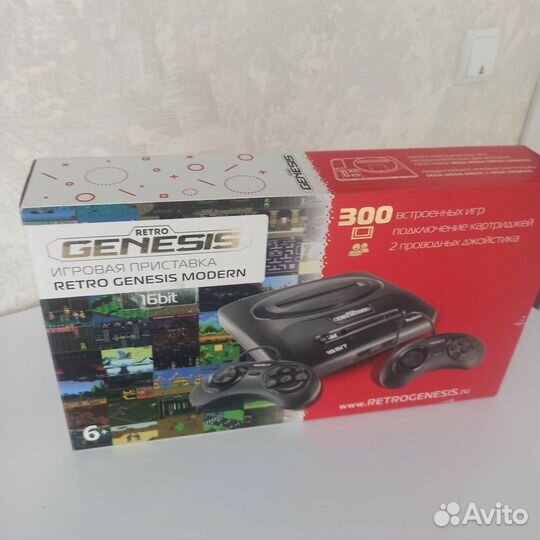 Игровая приставка Retro Genesis Modern + 300 игр