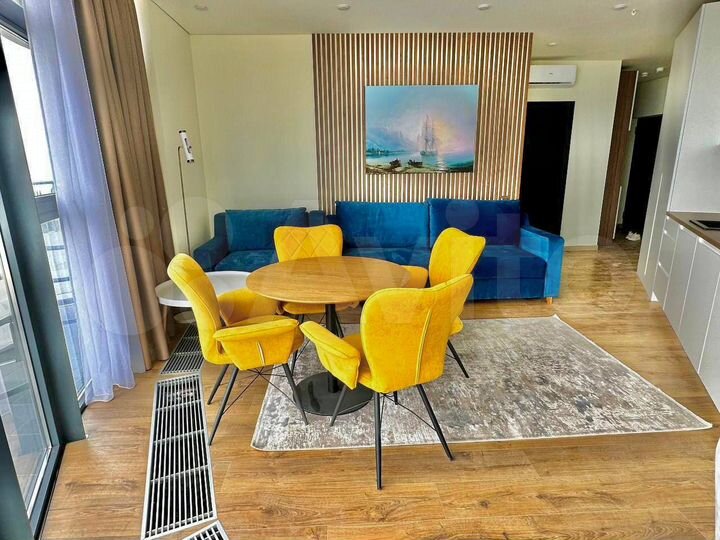 1-к. апартаменты, 60,7 м², 6/16 эт.