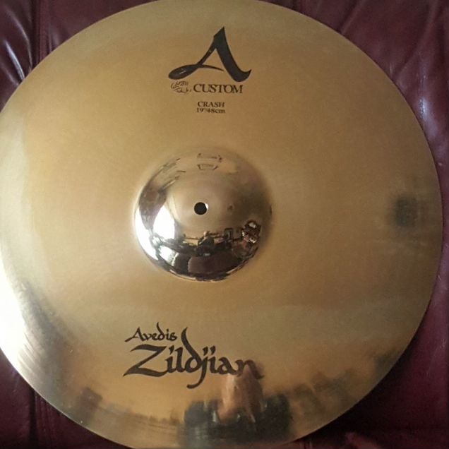 Zildjian A custom crash brilliant 19