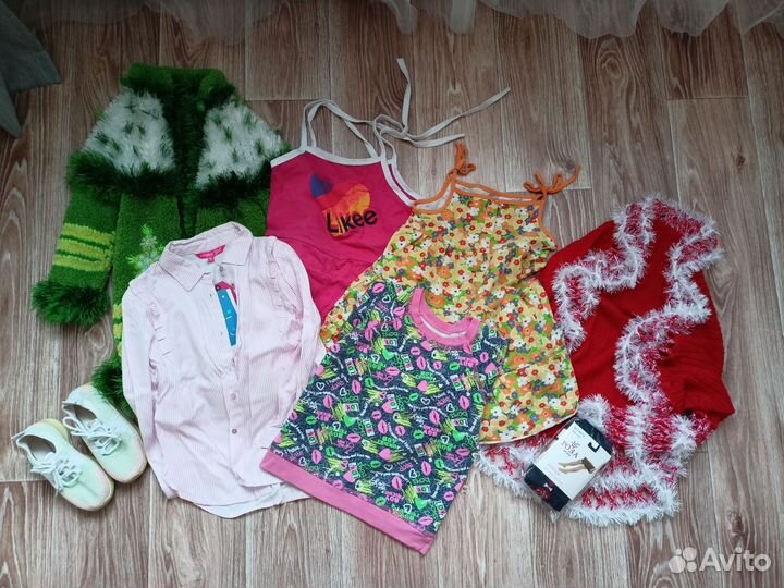 Пакет вещей на девочку 110