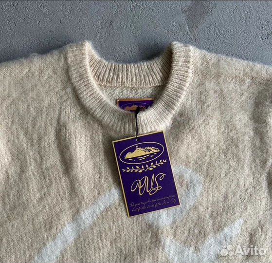 Свитер Corteiz C Star Mohair Knit Sweater