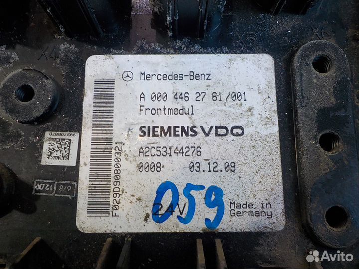 Блок управления Frontmodul Mercedes-Benz Actros