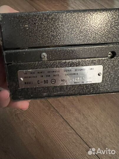 Винтажная магнитола Muntz Stereo-Pak