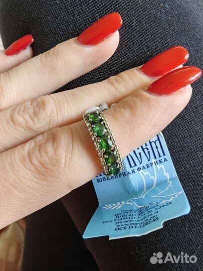 Серебряное кольцо