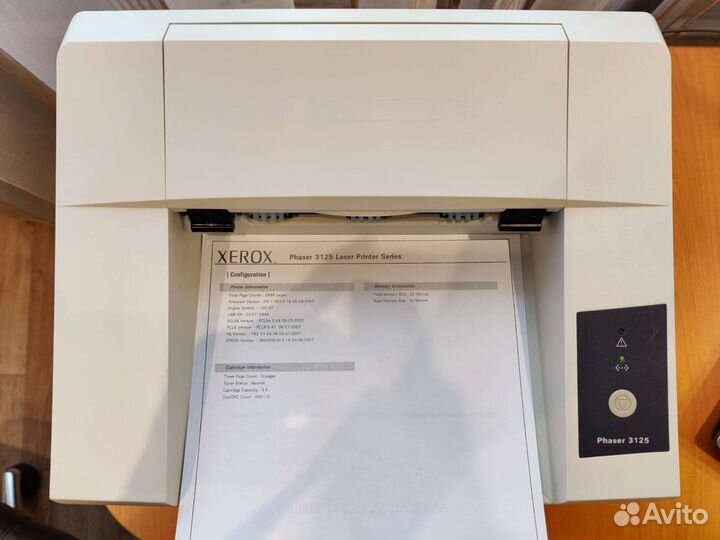 Лазерный принтер Xerox Phaser 3125